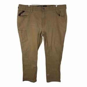 Ariat Rebar M4 Relaxed Straight Work Pants Tan Size 40x32 Work Utility